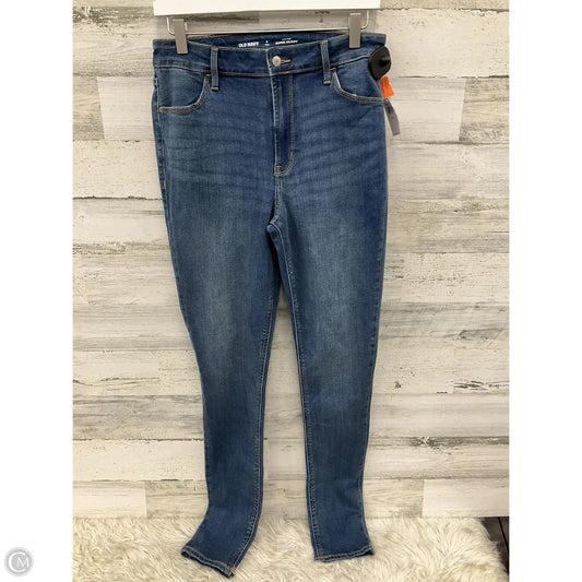 Jeans Skinny By Old Navy In Blue Denim, Size: 4