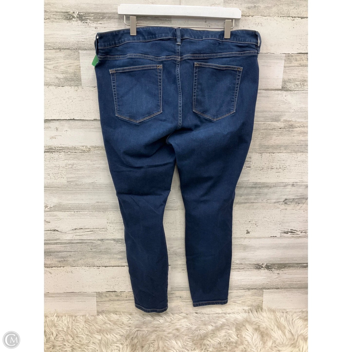 Jeans Skinny By Boutique + In Blue Denim, Size: 18