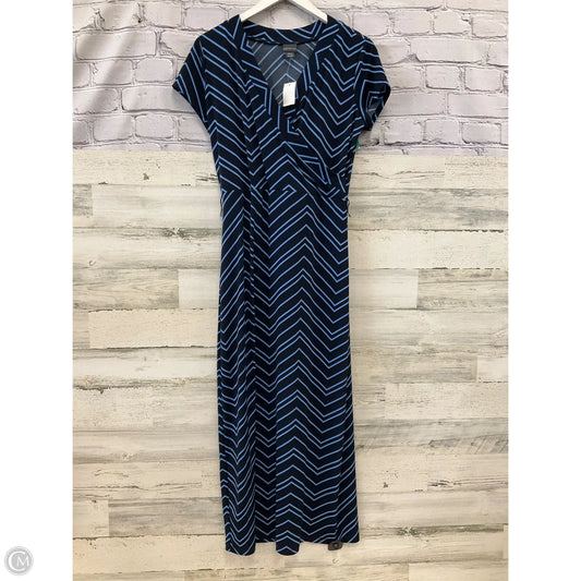 Dress Casual Maxi By Covington In Blue, Size: Mp