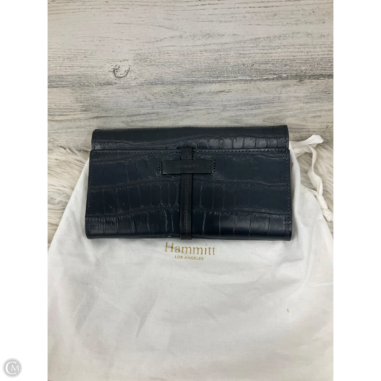 Wallet Leather By Hammitt, Size: Large