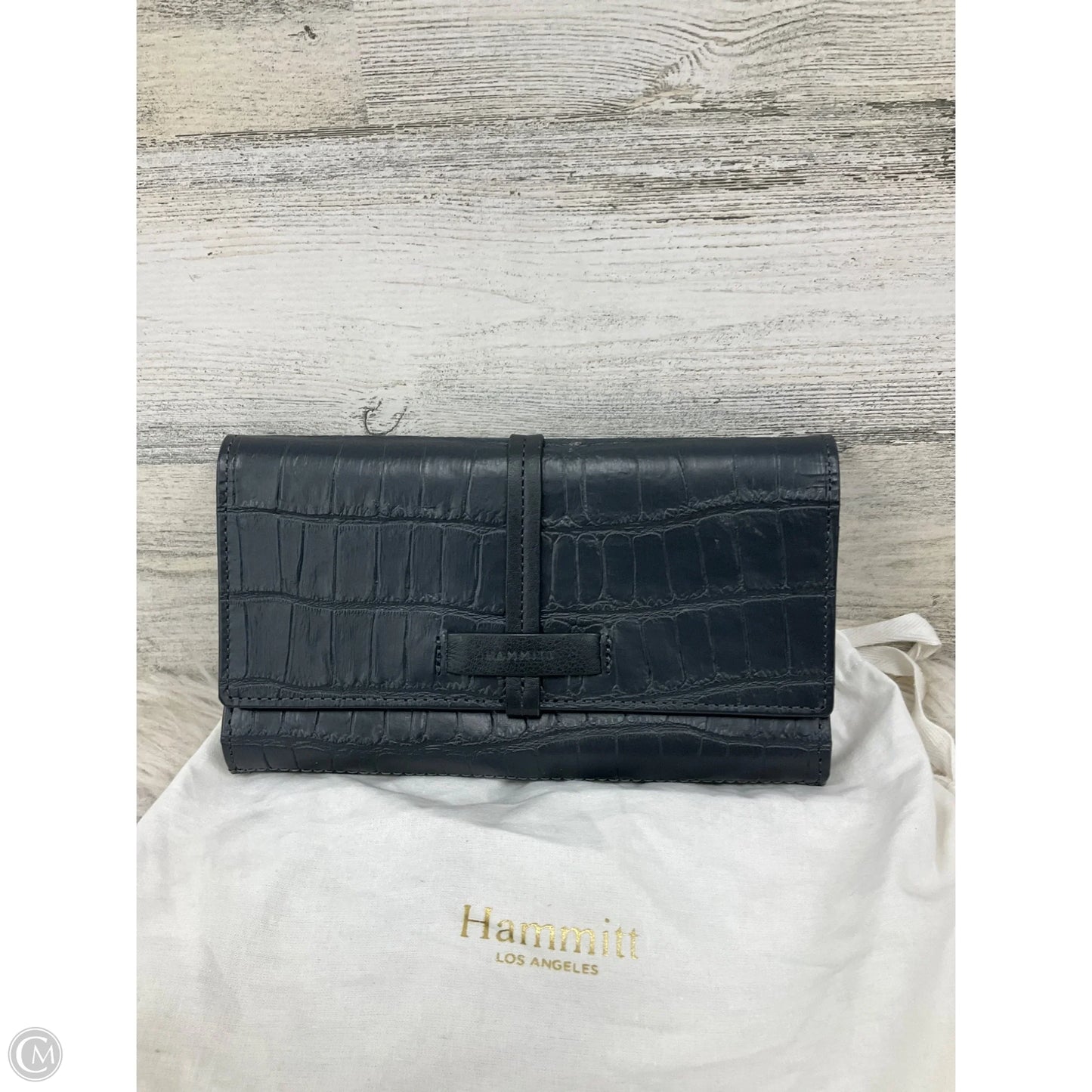 Wallet Leather By Hammitt, Size: Large