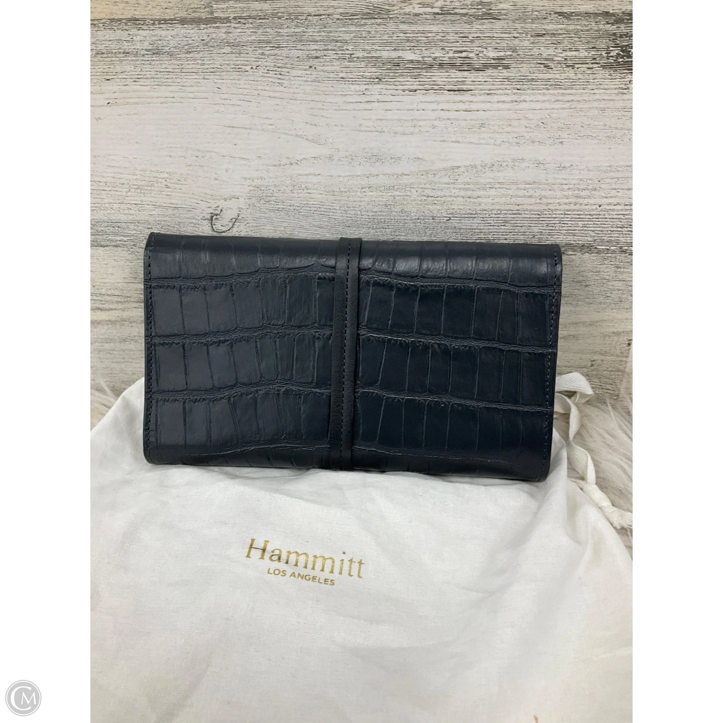 Wallet Leather By Hammitt, Size: Large