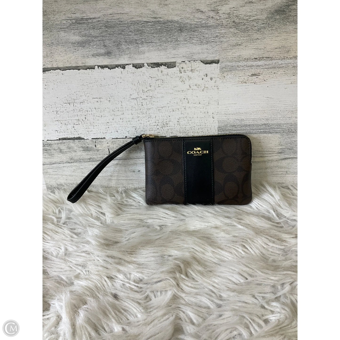Wristlet Designer By Coach, Size: Medium