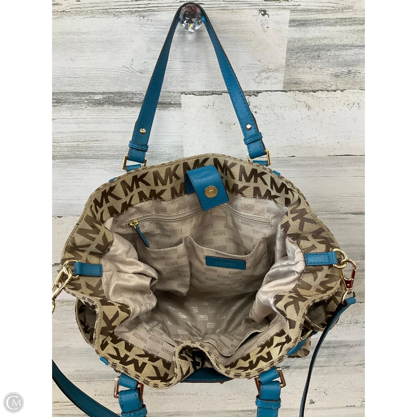 Handbag Designer By Michael Kors, Size: Large