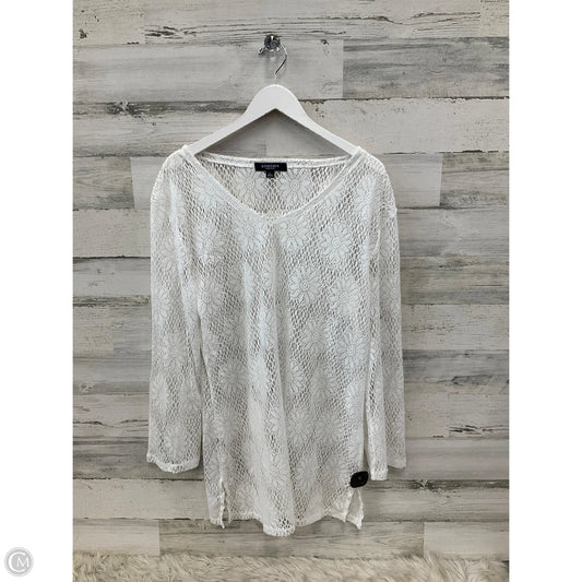 Swimwear Cover-up By Sonoma In White, Size: L