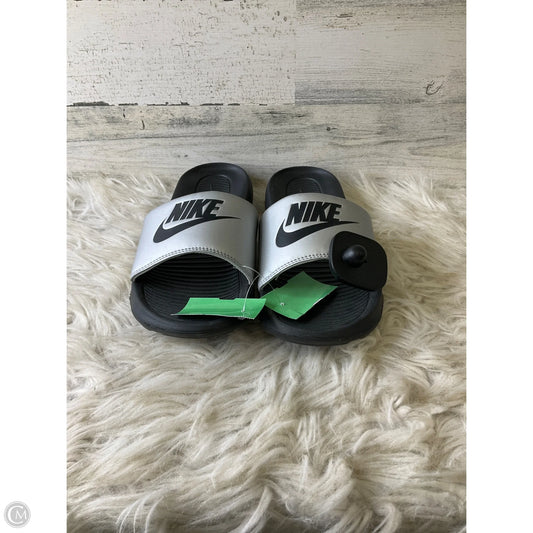 Sandals Sport By Nike In Silver, Size: 6