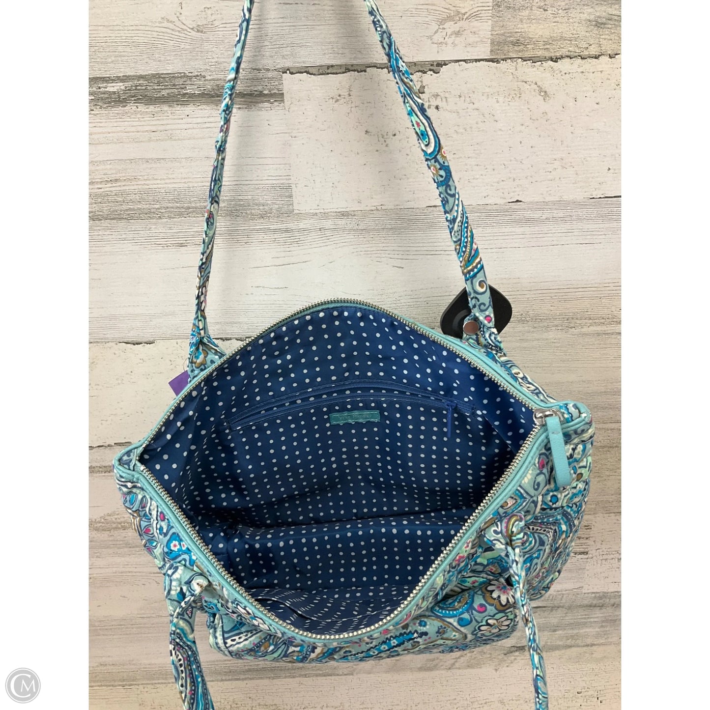 Handbag By Vera Bradley, Size: Medium
