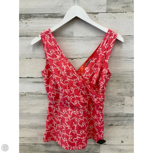 Top Sleeveless By Papaya In Coral, Size: S