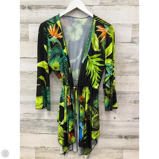 Swimwear Cover-up By Clothes Mentor In Multi-colored, Size: Osfm