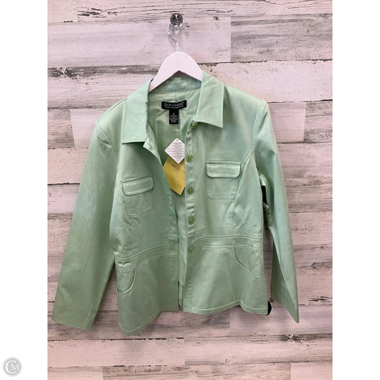 Blazer By Dialogue Qvc In Green, Size: L