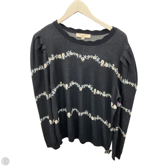 Sweater By Loft In Navy, Size: Xl