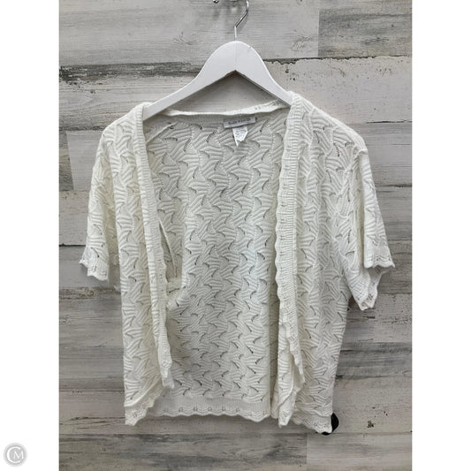 Bolero By Clothes Mentor In White, Size: 1x