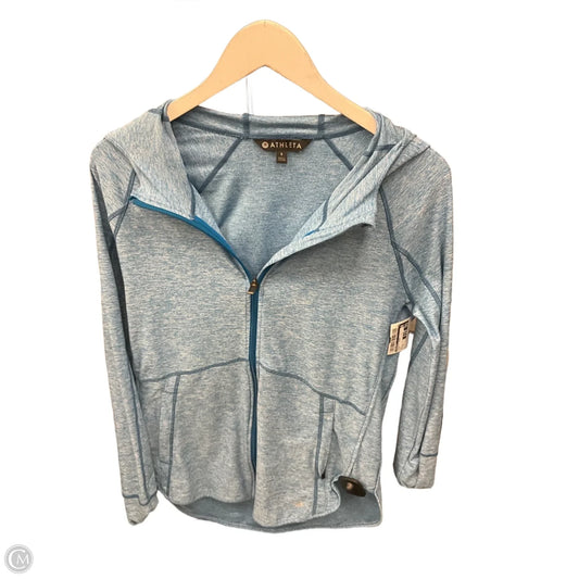 Athletic Jacket By Athleta In Blue, Size: S