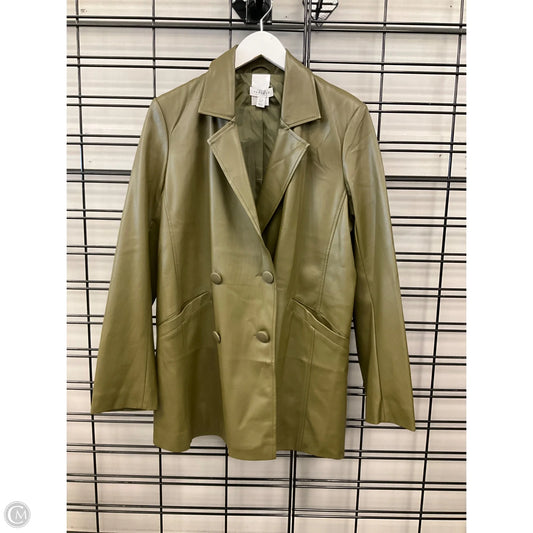 Jacket Other By Top Shop In Green, Size: S
