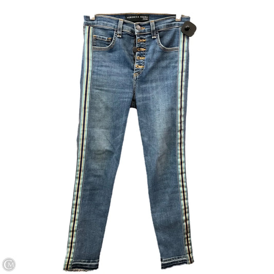 Jeans Skinny By Veronica Beard In Blue Denim, Size: 2