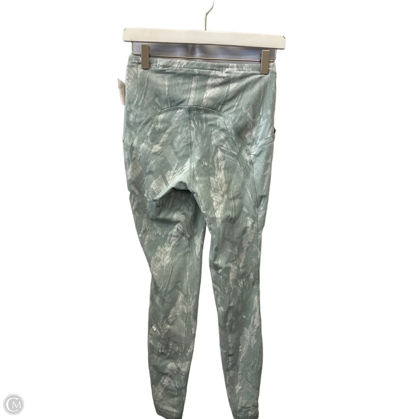 Athletic Leggings By Lululemon In Green, Size: 6