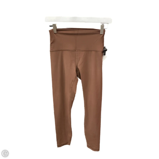 Athletic Leggings By Clothes Mentor In Brown, Size: S