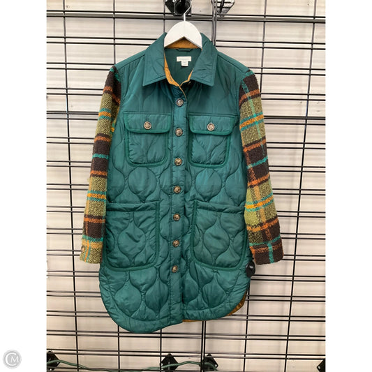 Jacket Puffer & Quilted By Sundance In Teal, Size: Xsp