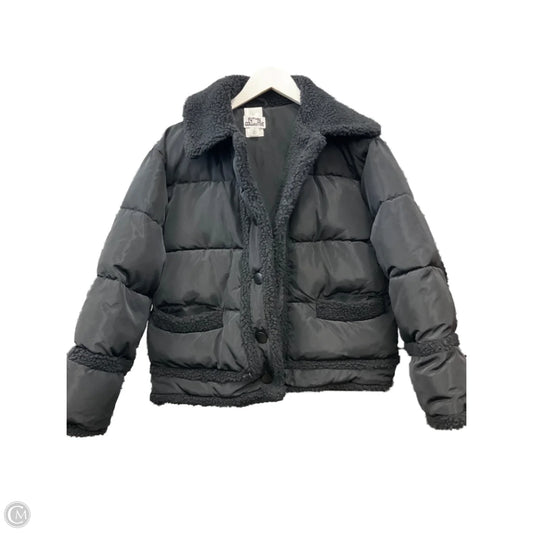 Jacket Puffer & Quilted By Clothes Mentor In Black, Size: Xs