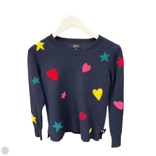 Sweater Cashmere By J. Crew In Navy, Size: Xs