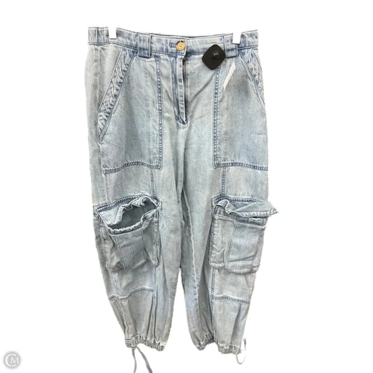 Jeans Straight By Abercrombie And Fitch In Blue Denim, Size: 6