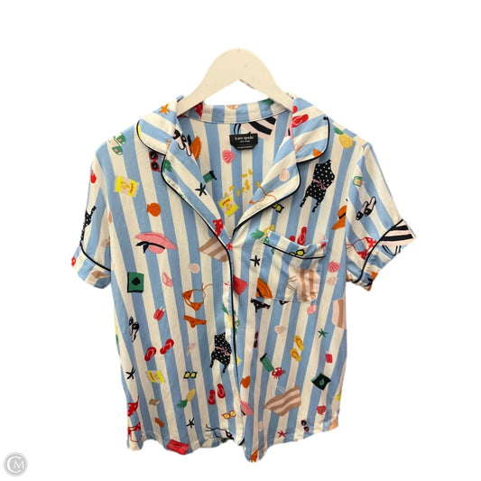 Pajamas Designer By Kate Spade In Blue, Size: S