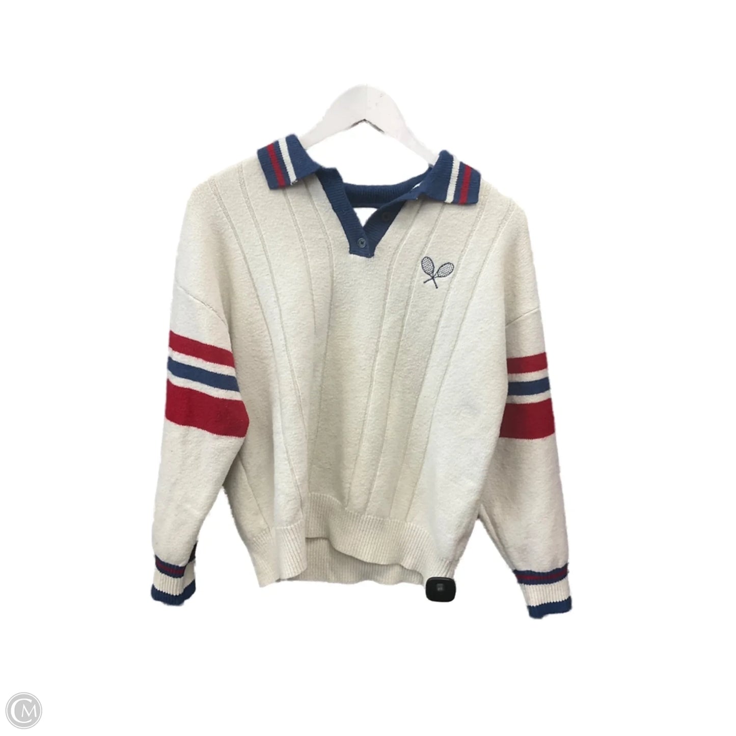 Sweater By Dreamers In Cream, Size: S