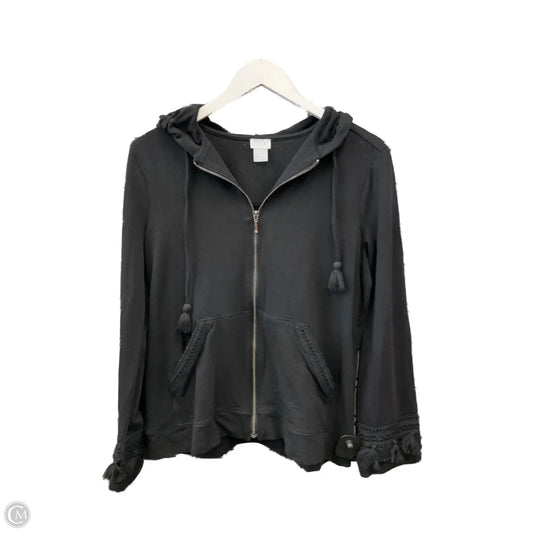 Jacket Other By Chicos In Black, Size: M