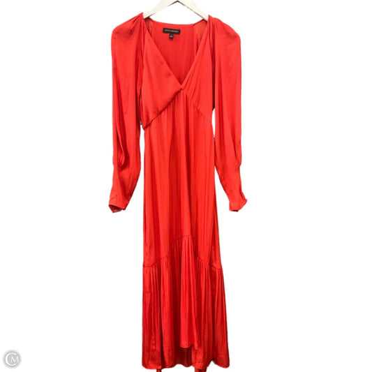 Dress Casual Maxi By Banana Republic In Orange, Size: S