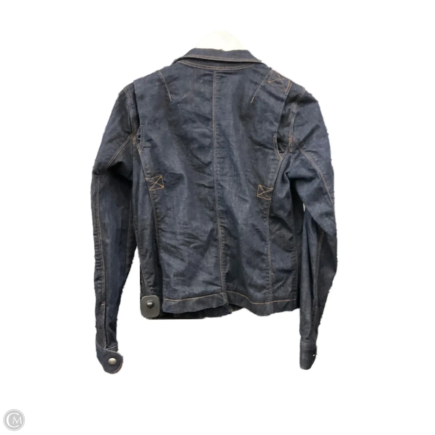 Jacket Denim By Lauren By Ralph Lauren In Blue Denim, Size: Xs