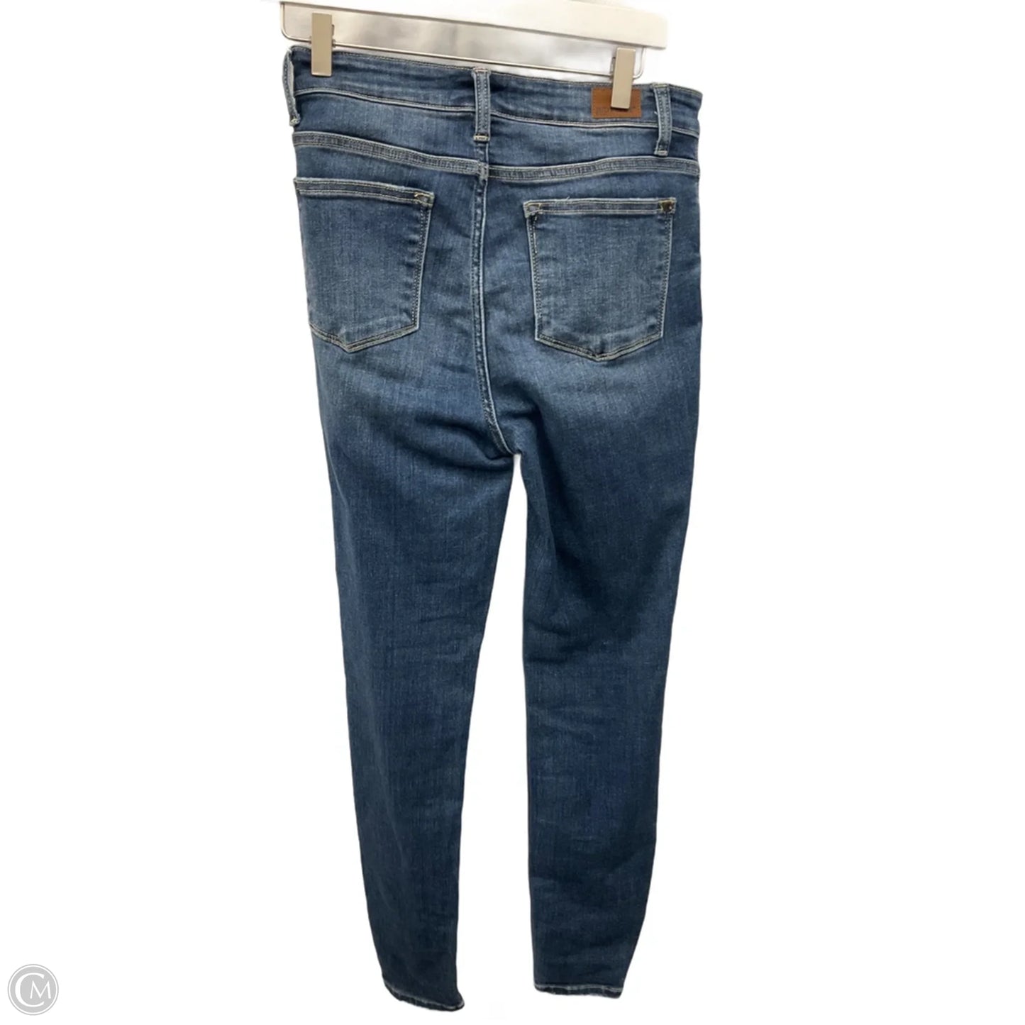 Jeans Skinny By Judy Blue In Blue Denim, Size: 4