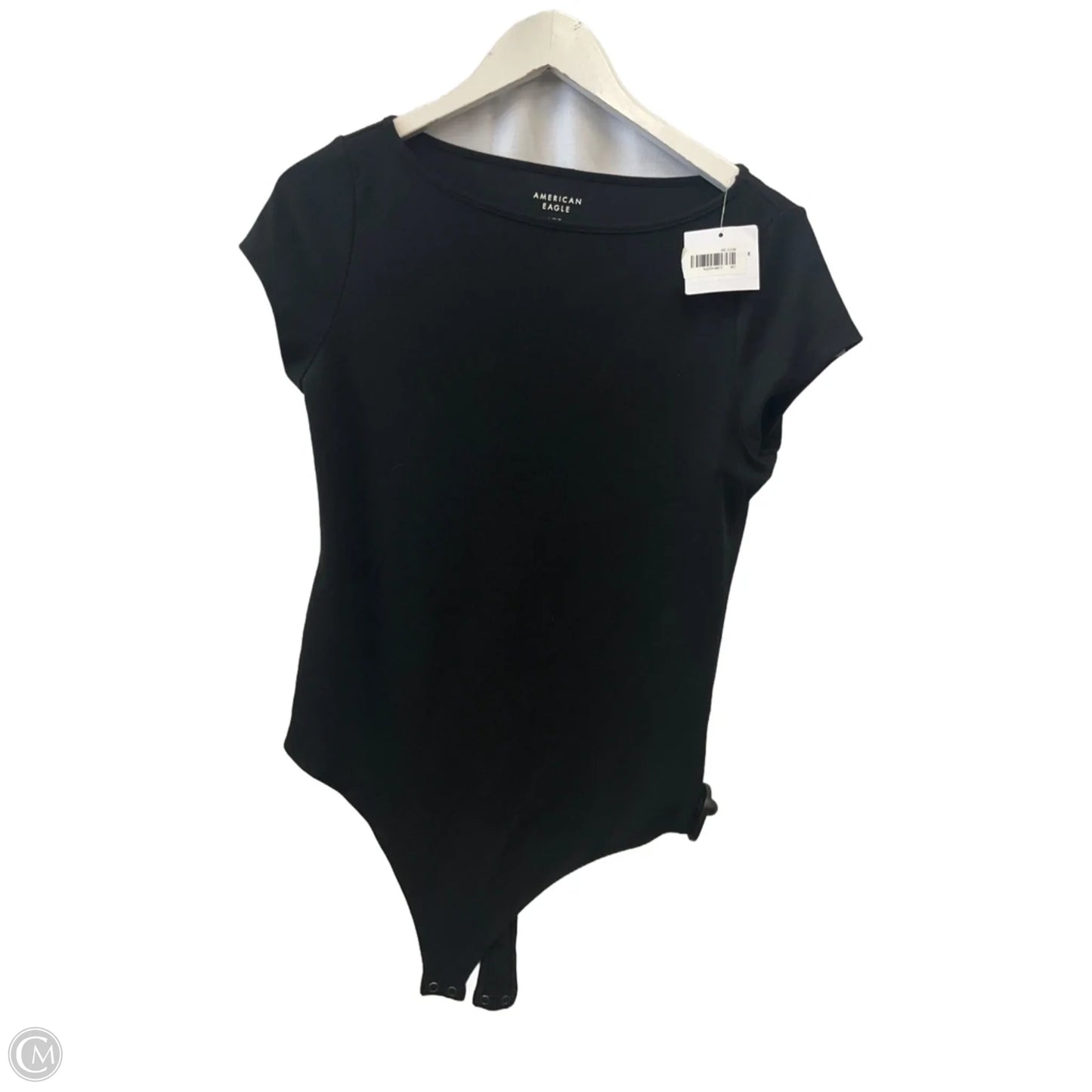 Bodysuit By American Eagle In Black, Size: L