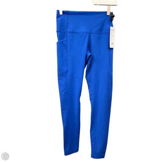 Athletic Leggings By Clothes Mentor In Blue, Size: L