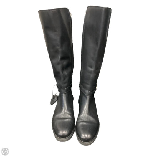 Boots Designer By Coach In Black, Size: 8.5