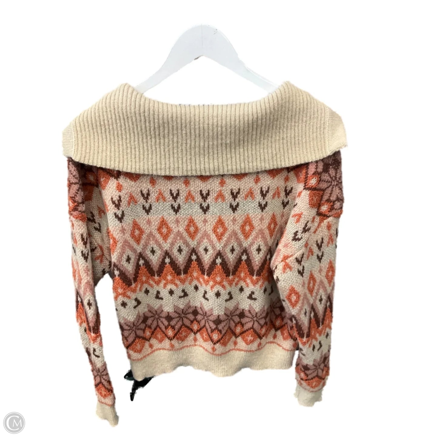 Sweater By Clothes Mentor In Orange, Size: S