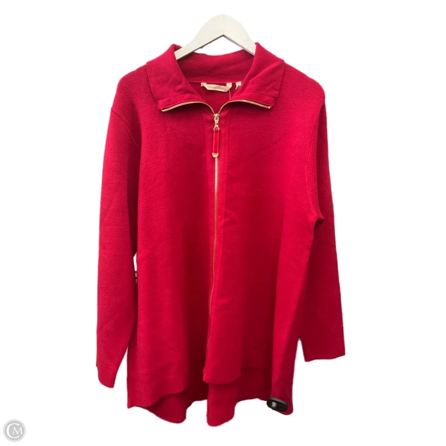 Cardigan By Soft Surroundings In Red, Size: 1x