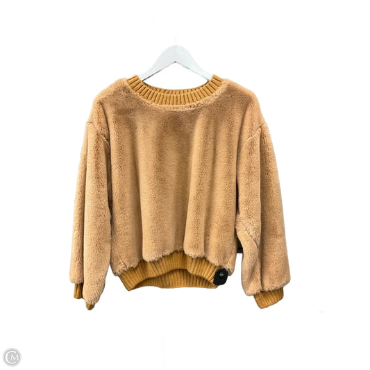 Sweater By Woven Heart In Gold, Size: S
