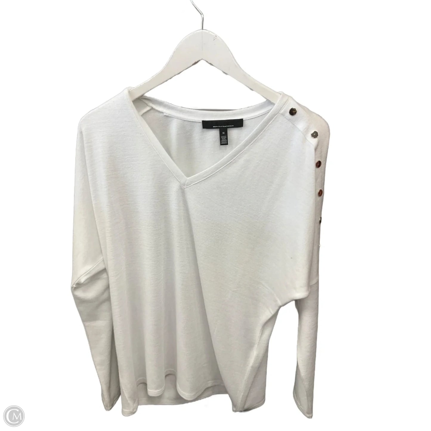 Sweater By White House Black Market In White, Size: M