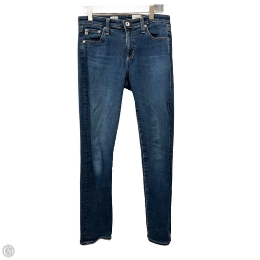 Jeans Skinny By Adriano Goldschmied In Blue Denim, Size: 4