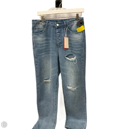 Jeans Straight By Clothes Mentor In Blue Denim, Size: 8