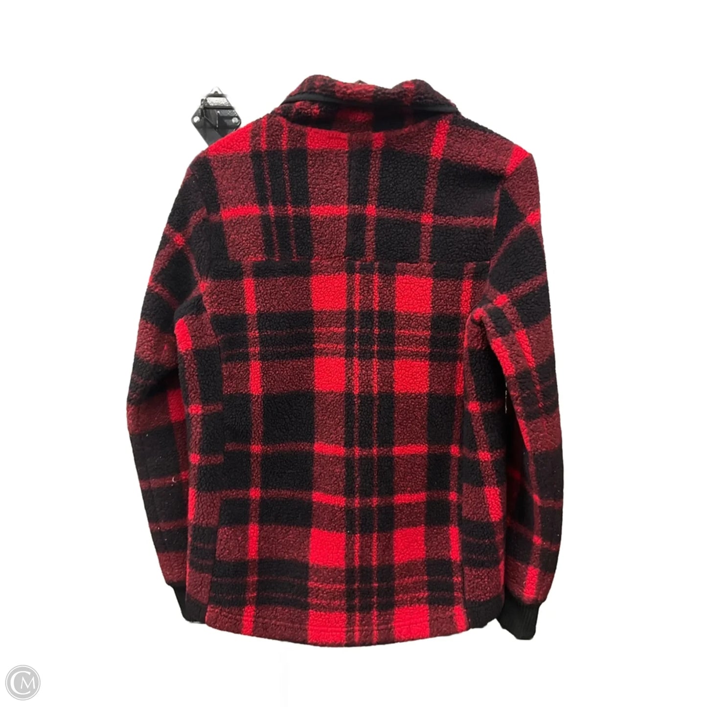 Jacket Fleece By The North Face In Black & Red, Size: M