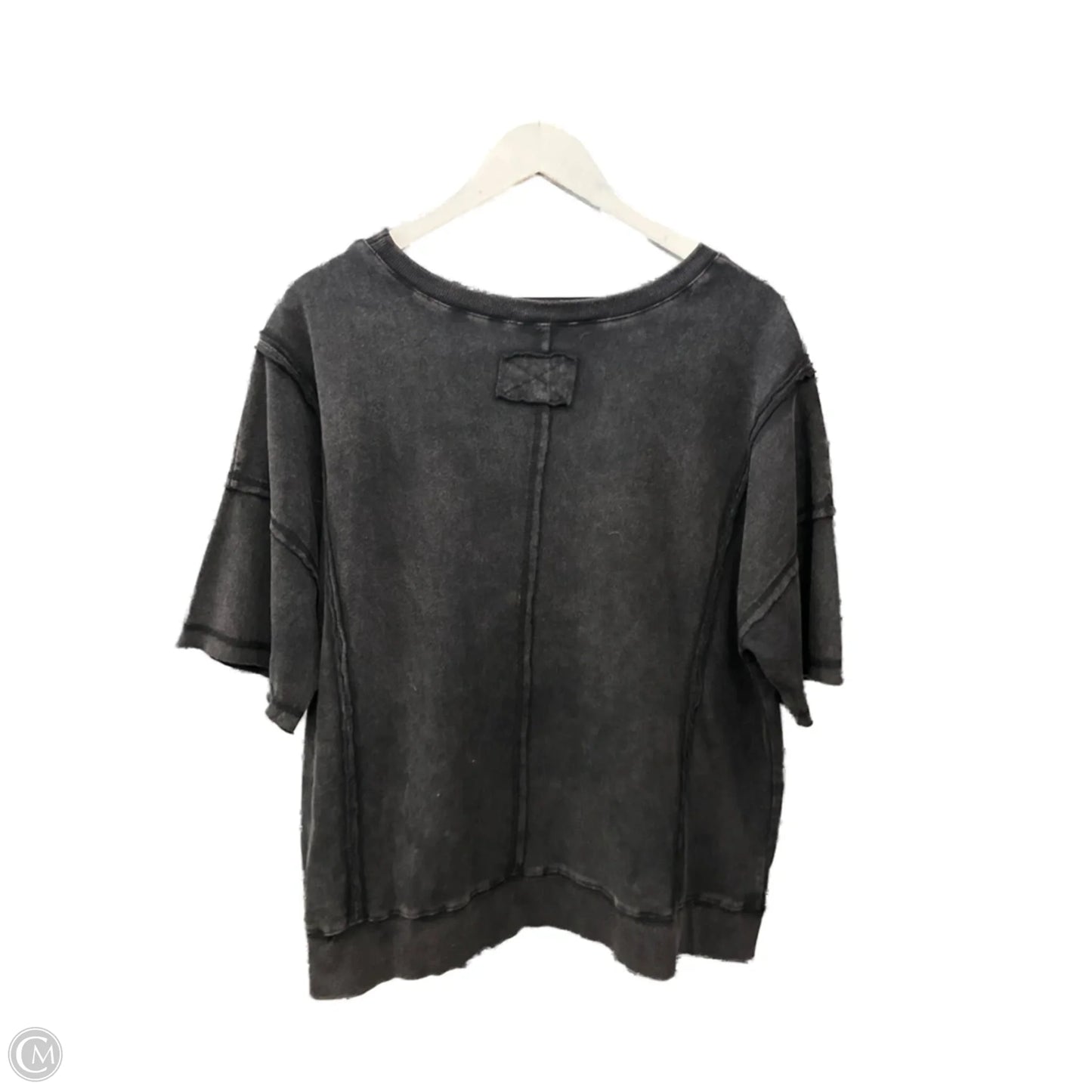 Top Short Sleeve By New In In Black, Size: L