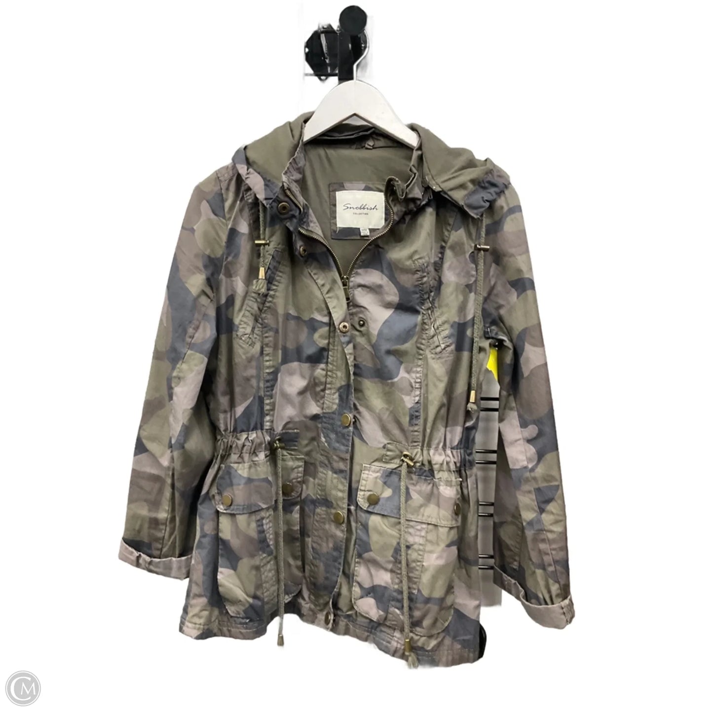 Jacket Utility By Clothes Mentor In Camouflage Print, Size: M