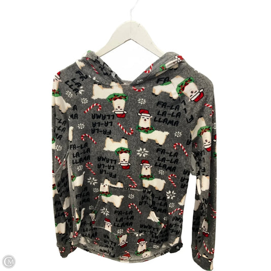 Sweatshirt Hoodie By No Boundaries In Grey, Size: M