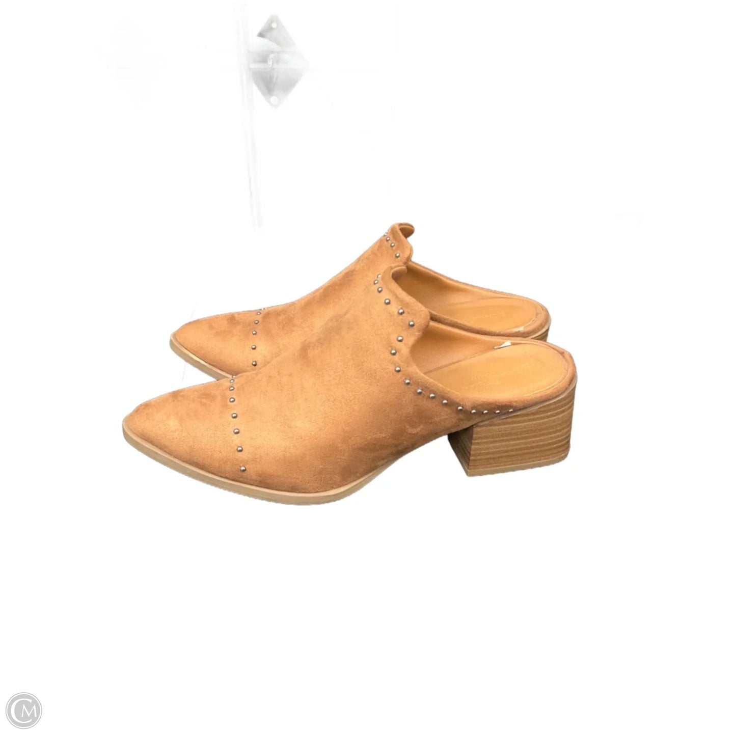 Shoes Heels Block By Universal Thread In Brown, Size: 8