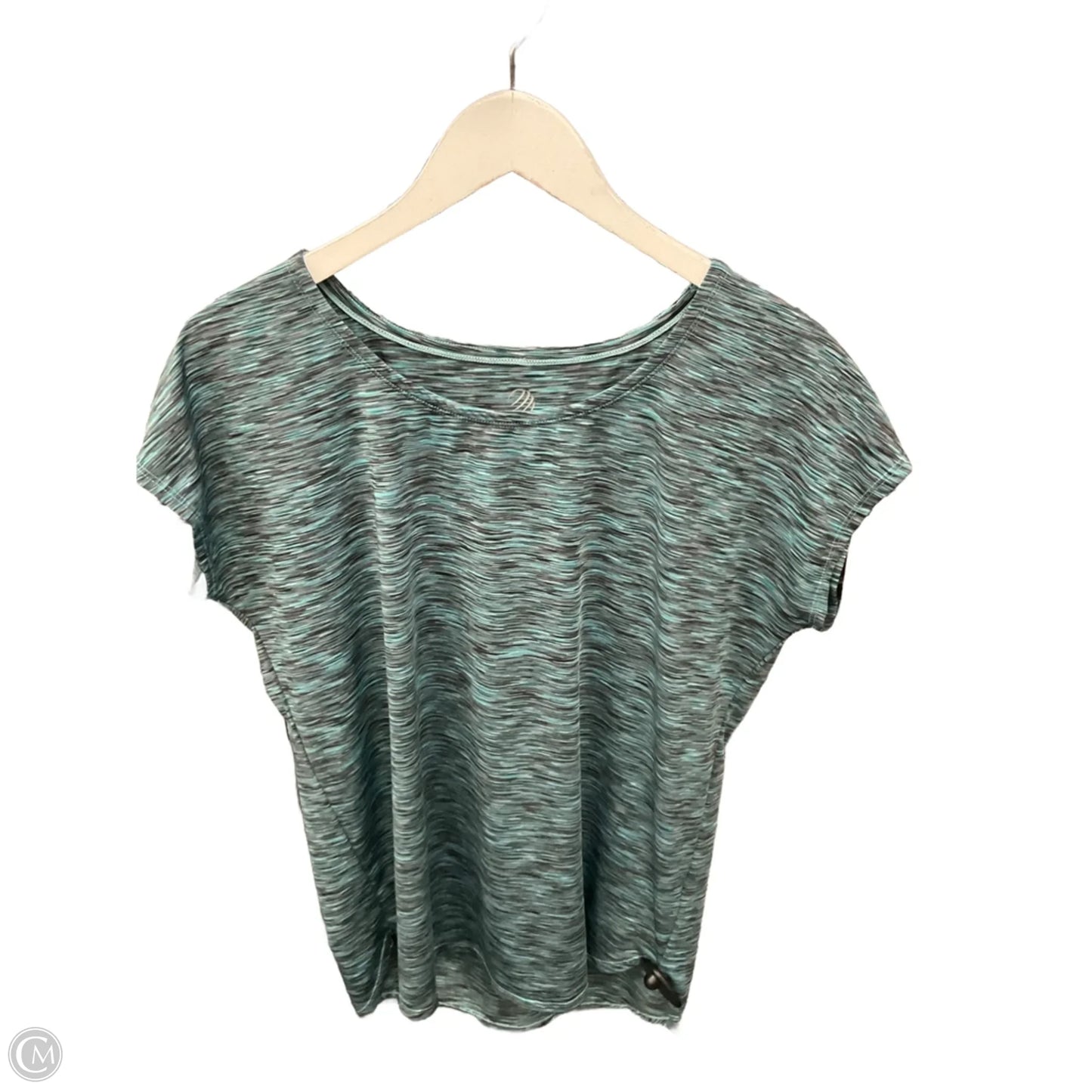 Athletic Top Short Sleeve By Mpg In Blue, Size: S