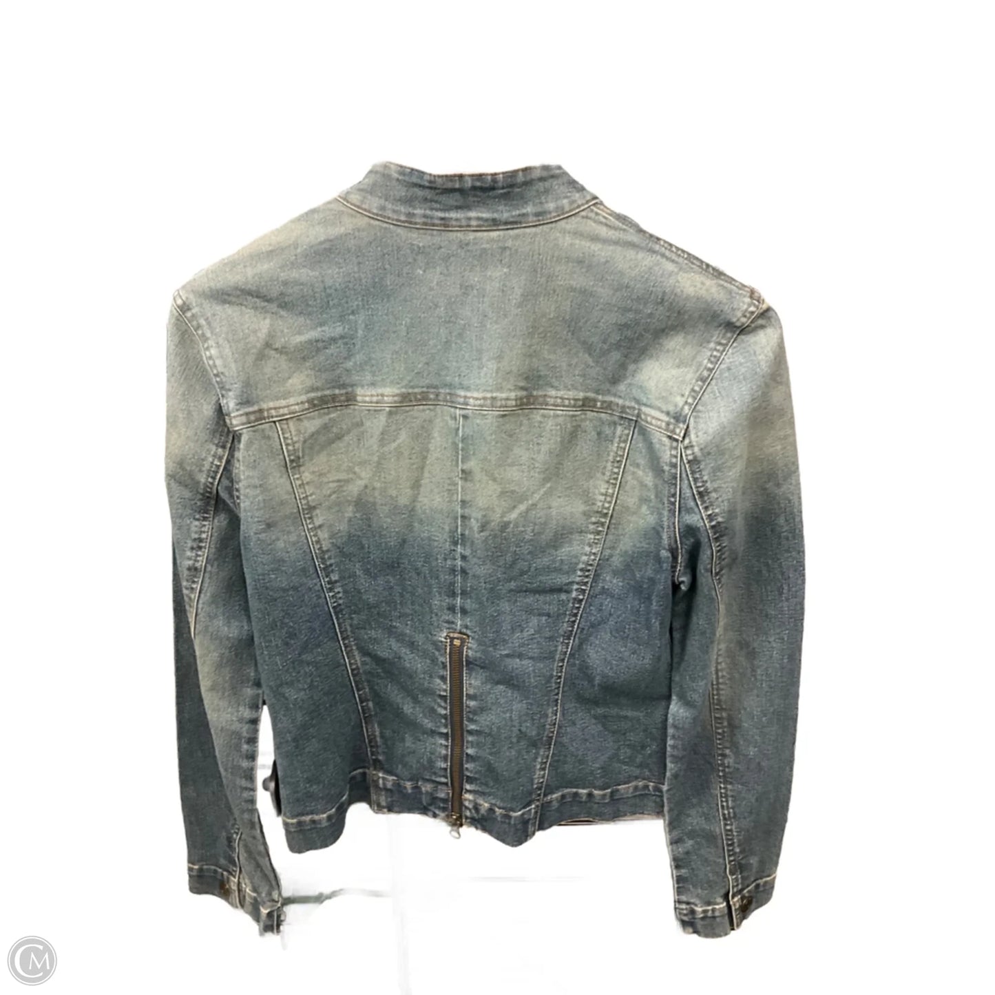 Jacket Denim By Glo In Blue Denim, Size: M