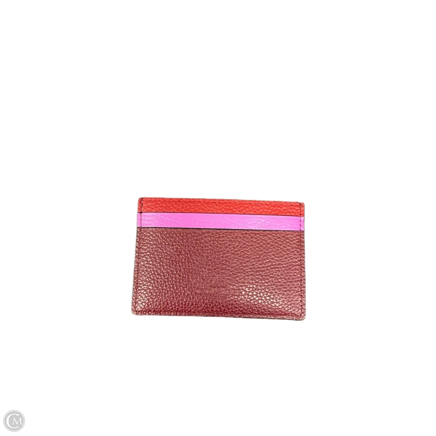Id/card Holder Designer By Coach, Size: Small