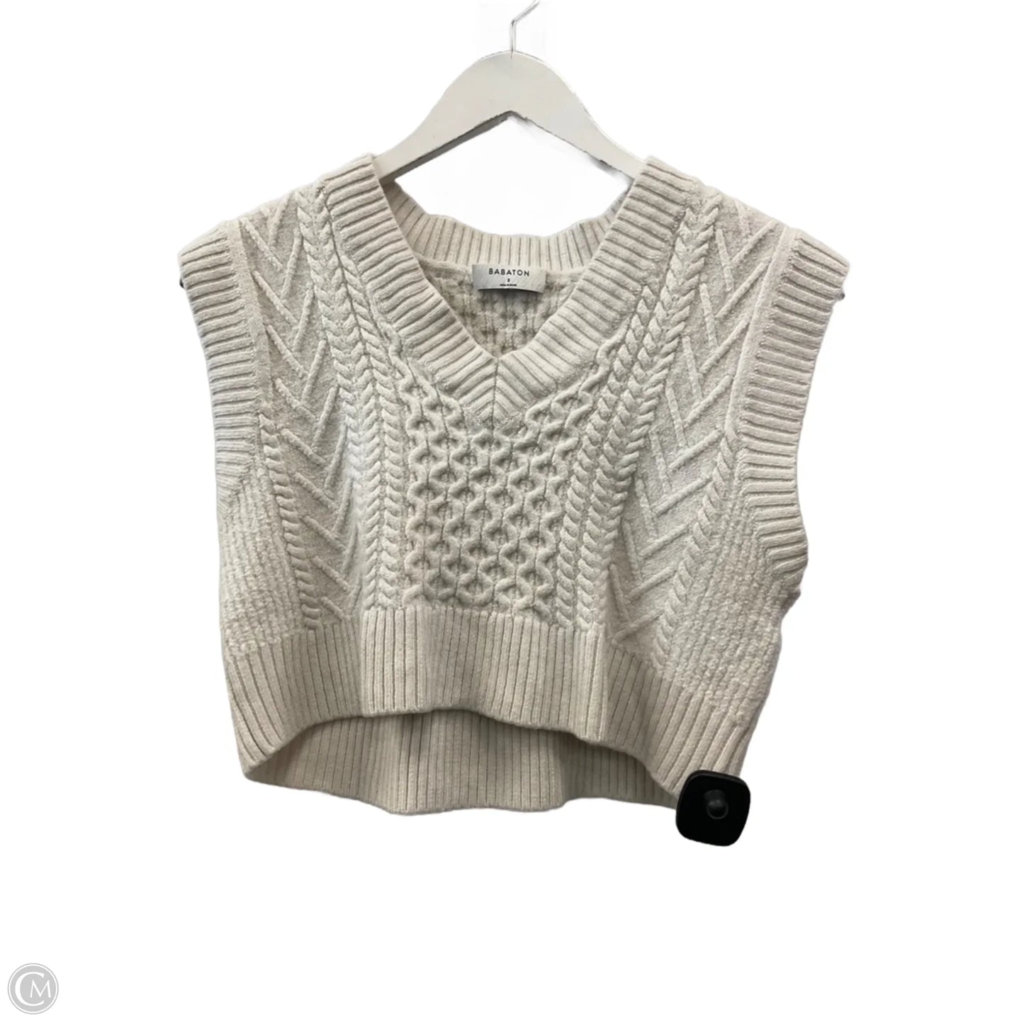 Vest Sweater By Babaton In White, Size: S