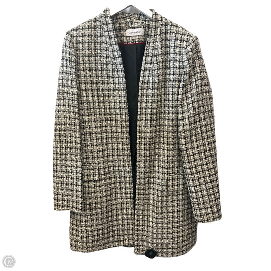Jacket Other By Calvin Klein In Black & White, Size: 1x